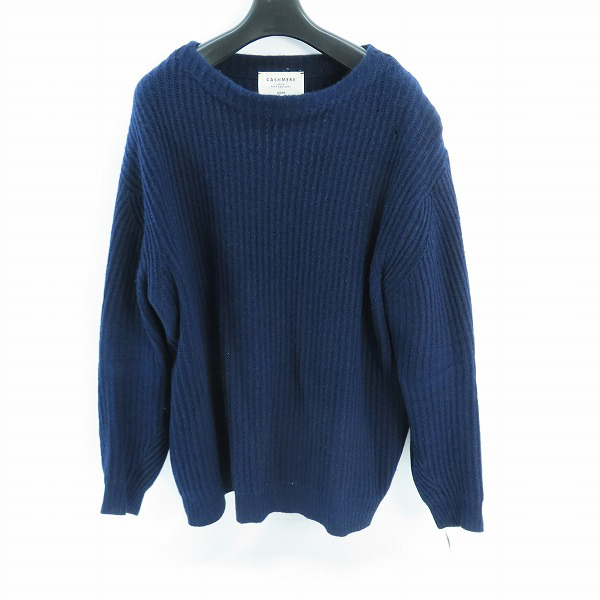 実際に弊社で買取させて頂いたSHIPS/シップス 両畔編み ボトルネックカシミヤセーター 116-04-0137/XL