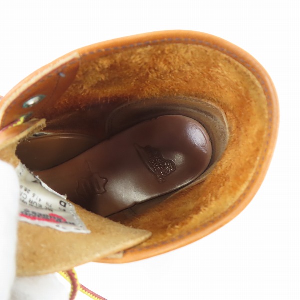 実際に弊社で買取させて頂いたRED WING/レッドウィング アイリッシュセッター プレーントゥ 9107 8.5Dの画像 4枚目