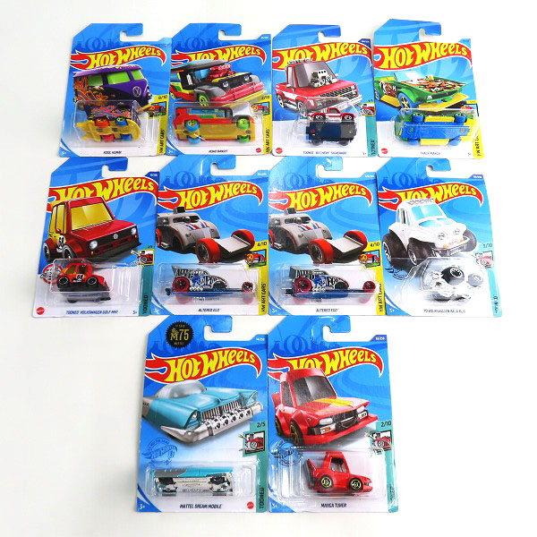 実際に弊社で買取させて頂いた【おまとめ/未開封】Hot Wheels/ホットウィール TOON'D 83 CHEVY/ALTERED EGO/MANGA TUNER/ROAD BANDIT/KOOL KOMBI 他