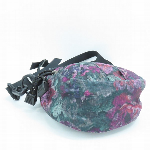 実際に弊社で買取させて頂いたGREGORY/グレゴリー QUICK POCKET/クイックポケット ショルダーバッグ/ポーチ 花柄/Sの画像 2枚目