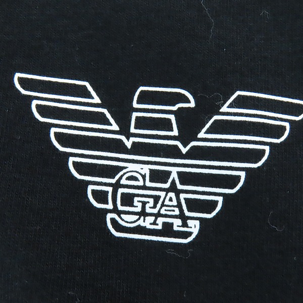 実際に弊社で買取させて頂いたEMPORIO ARMANI/エンポリオアルマーニ ロゴプリント 半袖 Tシャツ/Mの画像 6枚目