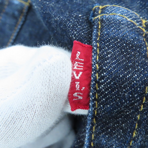 実際に弊社で買取させて頂いたLEVI'S/リーバイス LVC/ヴィンテージクロージング 501XX 1947年復刻 デニムパンツ 47501-0200/W33L34の画像 3枚目