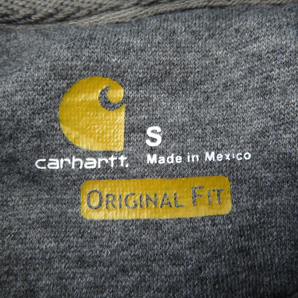 実際に弊社で買取させて頂いたCarhartt/カーハート CREWNECK POCKET SWEATSHIRT/クルーネックス ポケット スウェットシャツ/トレーナー 103852-026/Sの画像 2枚目