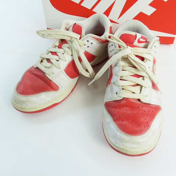 実際に弊社で買取させて頂いたNIKE/ナイキ DUNK LOW RETRO CHAMPIONSHIP RED/ダンクロー チャンピオンシップレッド DD1391-600/25.5