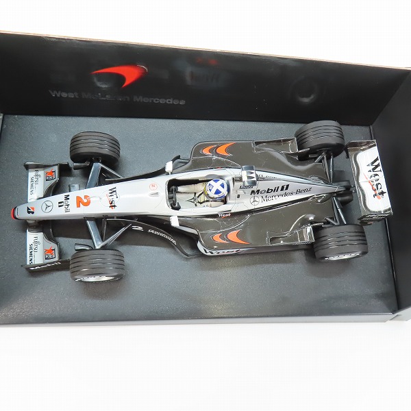 実際に弊社で買取させて頂いたMcLaren/マクラーレン 1/18 West McLaren Mercedes F1 ウエスト/ベンツの画像 2枚目
