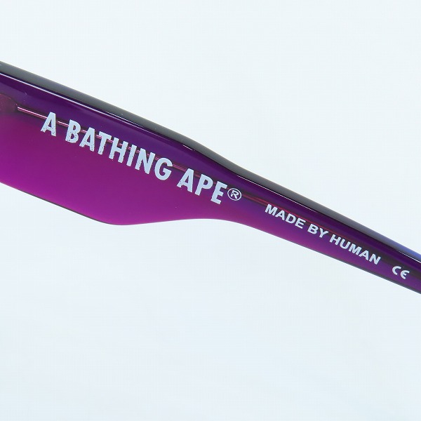 実際に弊社で買取させて頂いたA BATHING APE/アベイシングエイプ サングラス/アイウェア BS13001の画像 5枚目