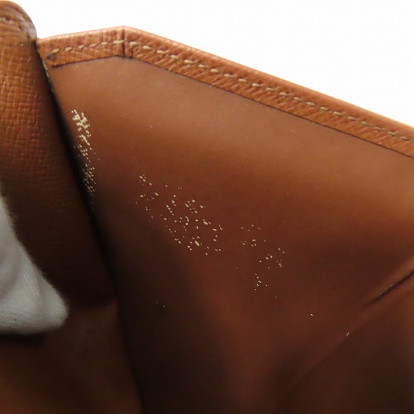 実際に弊社で買取させて頂いたLOUIS VUITTON/ルイ ヴィトン モノグラム ポルトトレゾール エテュイ パピエ 三つ折り財布 M61202の画像 8枚目