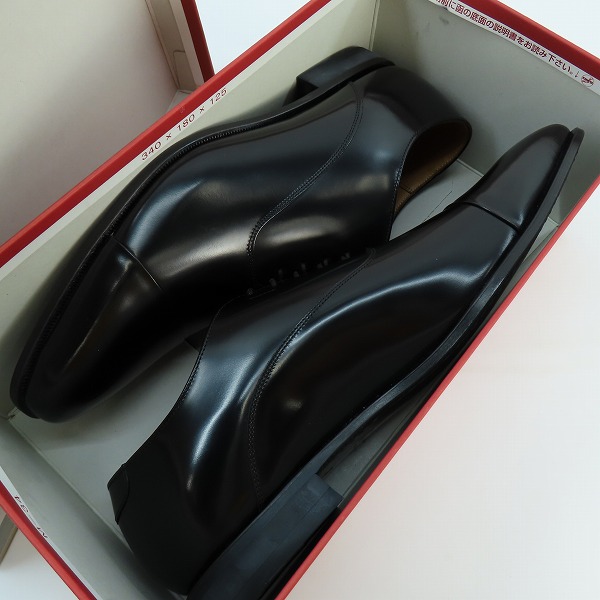 実際に弊社で買取させて頂いたREGAL/リーガル レザーシューズ 革靴 ストレートチップ 01JR CJ 27の画像 7枚目