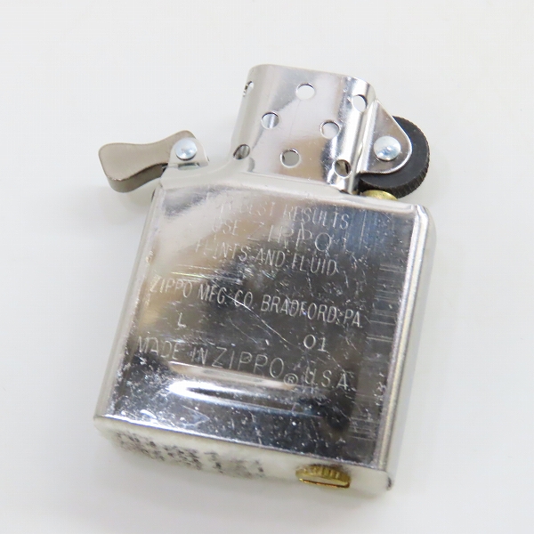 ZIPPO/ジッポー SOLID TITANIUM/ソリッドチタニウム チタン 2001年製の