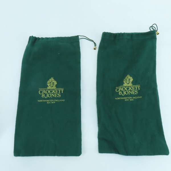 実際に弊社で買取させて頂いたCROCKETT&JONES/クロケット&ジョーンズコインローファー /8Eの画像 8枚目