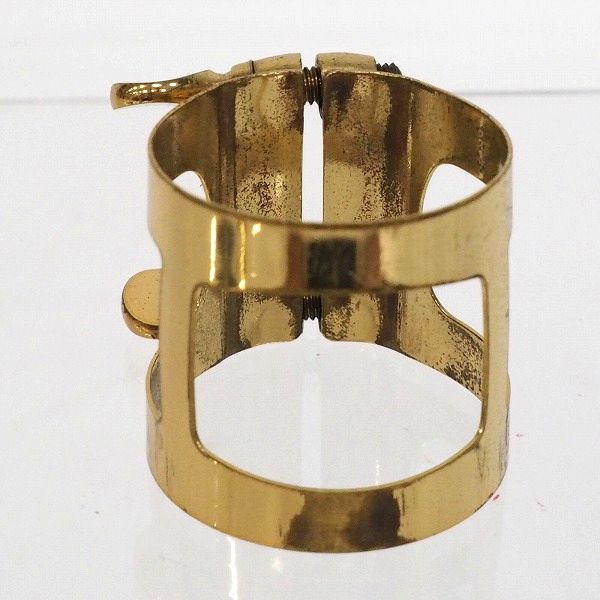 実際に弊社で買取させて頂いたYAMAHA/ヤマハ 5C バリトンサックス用 マウスピース リガチャー・キャップ付きの画像 6枚目