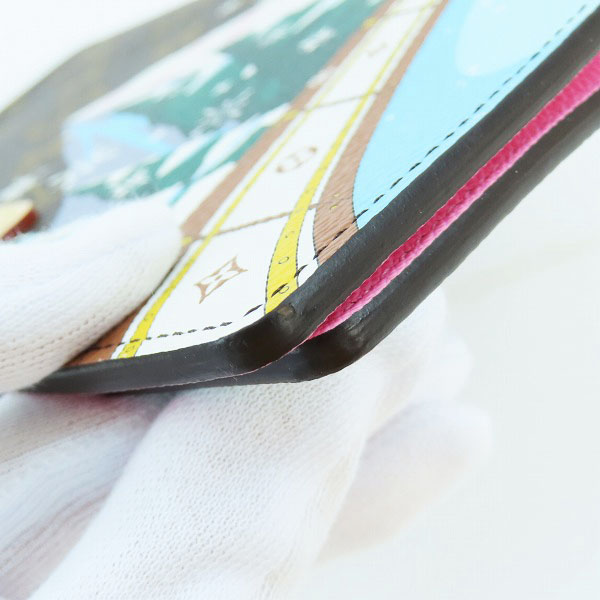 実際に弊社で買取させて頂いたLOUIS VUITTON/ルイヴィトン モノグラム クヴェルテュール･カルネ ポール ノートカバー GI0942の画像 6枚目