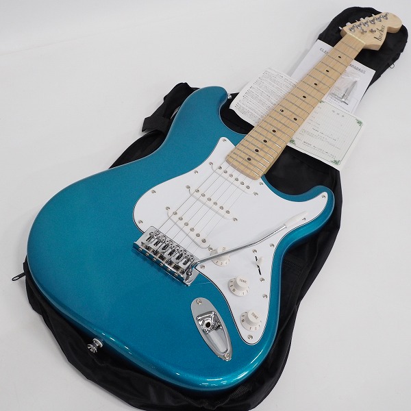 実際に弊社で買取させて頂いた★【美品】PhotoGenic/フォトジェニック ストラトキャスターType エレキギター ソフトケース付 