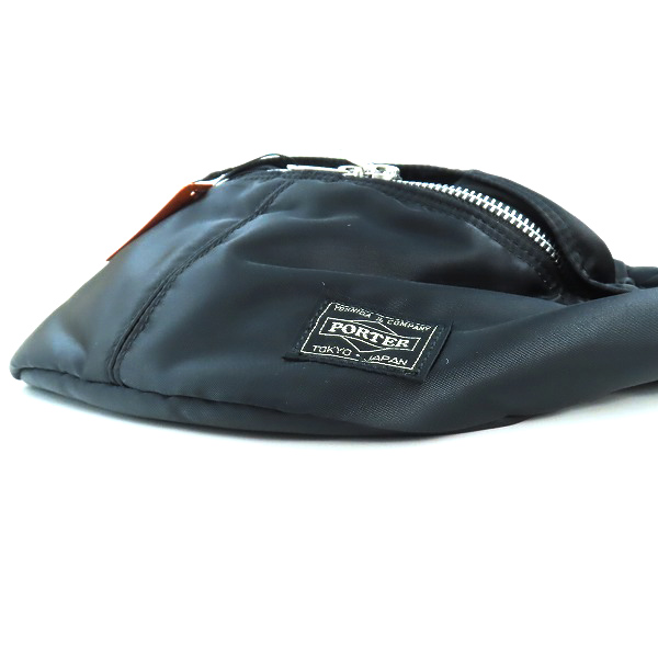 実際に弊社で買取させて頂いた(1)【未使用】PORTER/ポーター TANKER WAIST BAG タンカー ウエストバッグ ブラック/622-76629の画像 2枚目
