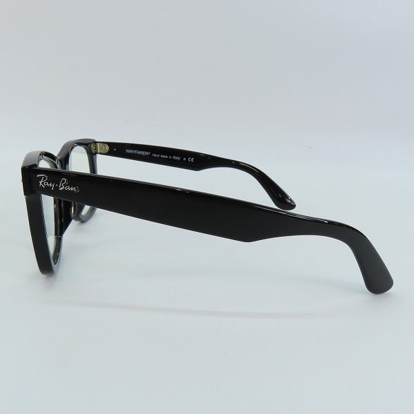 実際に弊社で買取させて頂いたRay-Ban/レイバン WAYFARER/ウェイファーラー メガネ/アイウェア RB2140-F 901の画像 1枚目