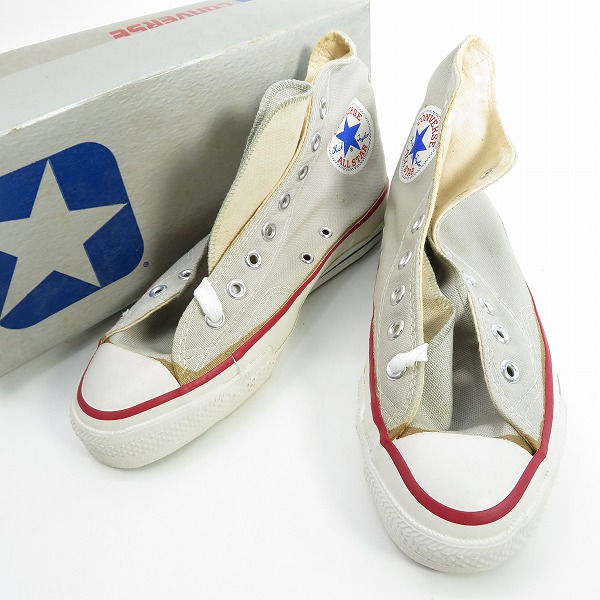 実際に弊社で買取させて頂いたCONVERSE/コンバース 80s ヴィンテージ/ビンテージ USA製/銀箱 ALL STAR/オールスター スニーカー 1-9615/7