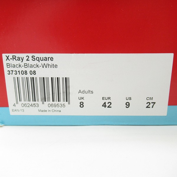実際に弊社で買取させて頂いたPUMA/プーマ X-RAY 2 SQUARE ローカットスニーカー 373108-08/27の画像 8枚目