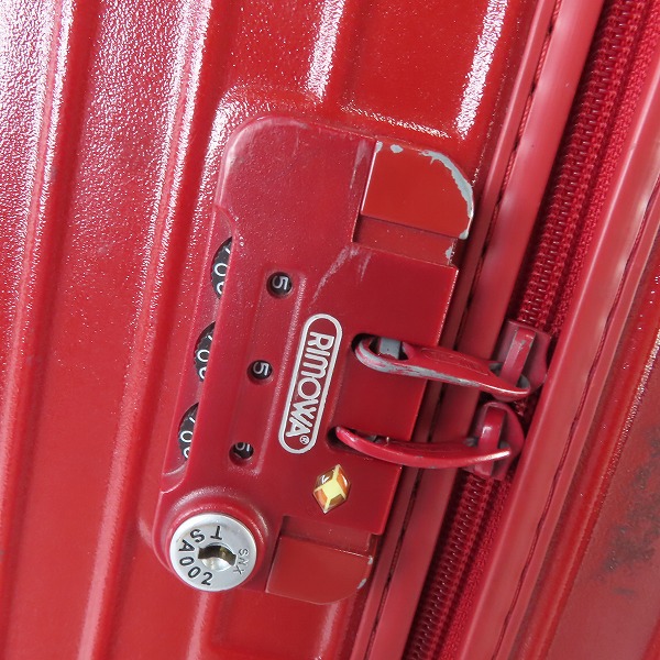 実際に弊社で買取させて頂いた【難あり】RIMOWA/リモワ SALSA/サルサ スーツケース/キャリーケース 875.77/104Lの画像 3枚目