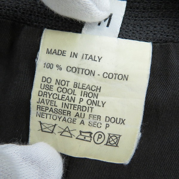 実際に弊社で買取させて頂いたANN DEMEULEMEESTER/アンドゥムルメステール テーラードジャケット ブラック/Mの画像 5枚目