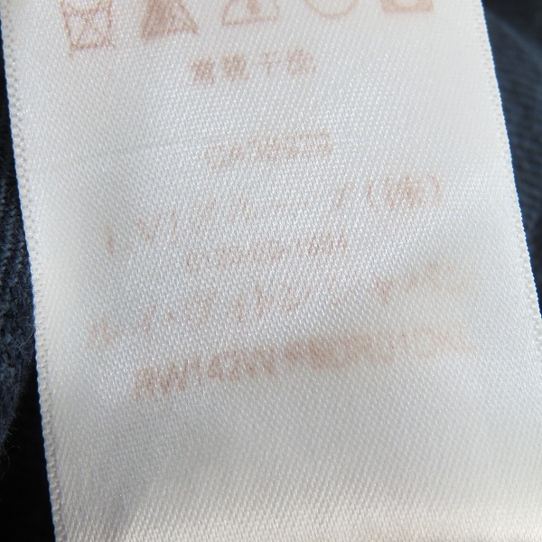 実際に弊社で買取させて頂いた【JPタグ】LOUIS VUITTON/ルイヴィトン モノグラムデニム バッグジップ ノースリーブ/ワンピース RW142W F6DR01DKL/40の画像 5枚目