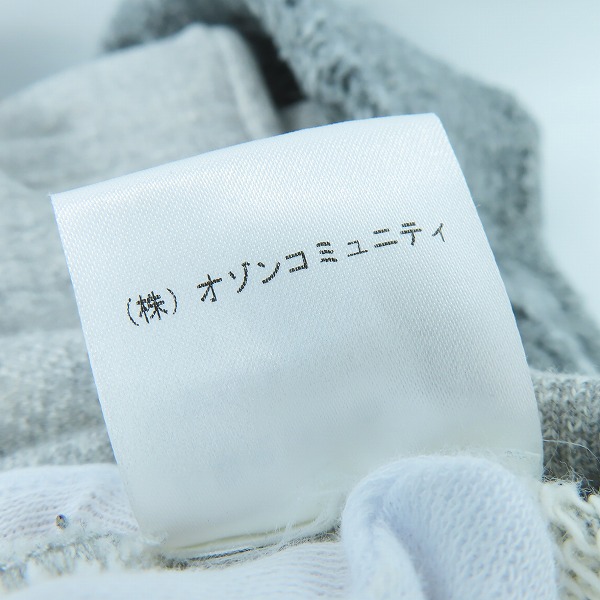 実際に弊社で買取させて頂いたHYSTERIC GLAMOUR/ヒステリックグラマー ワッペン 切替 ジップパーカー 0153CF05 FREEの画像 4枚目