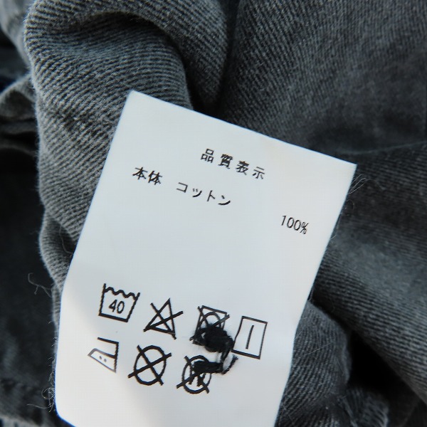 実際に弊社で買取させて頂いたDESCENDANT×Ron Herman/ディセンダント×ロンハーマン BAGGY JEANS バギー デニムパンツ/2の画像 3枚目