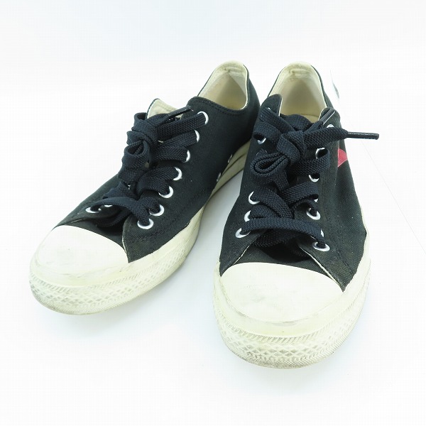 実際に弊社で買取させて頂いたPLAY COMME des GARCONS×CONVERSE/プレイコムデギャルソン×コンバース コラボスニーカー/28