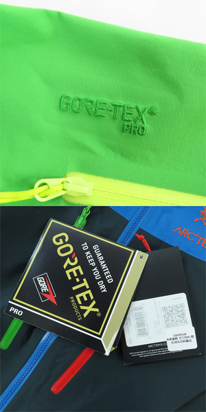実際に弊社で買取させて頂いた【未使用】ARC'TERYX/アークテリクス BEAMS別注/40周年記念 GORE-TEX アルファ SV ジャケット 21883-58239/Sの画像 5枚目