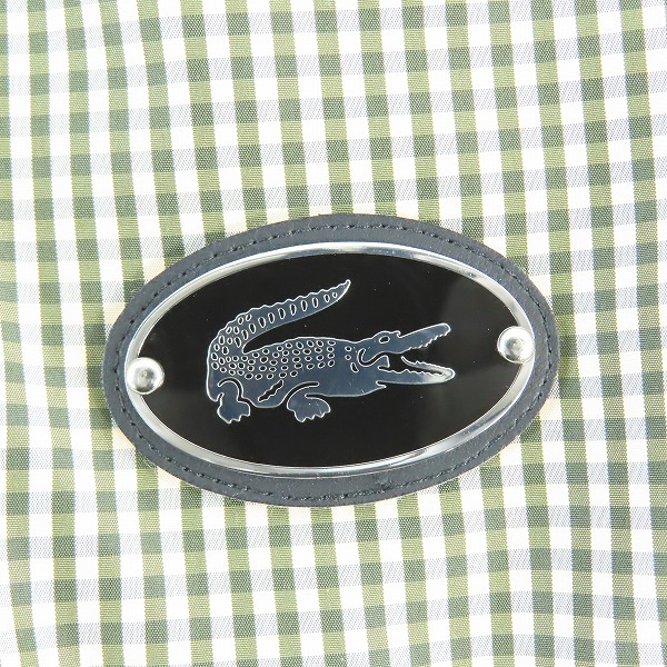 実際に弊社で買取させて頂いたLACOSTE/ラコステ チェック シャツ ジャケット CH4655/Lの画像 3枚目