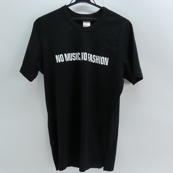 実際に弊社で買取させて頂いたmastermind JAPAN/マスターマインド NO MUSIC NO FASHION Tシャツ MMM-TS01/XL