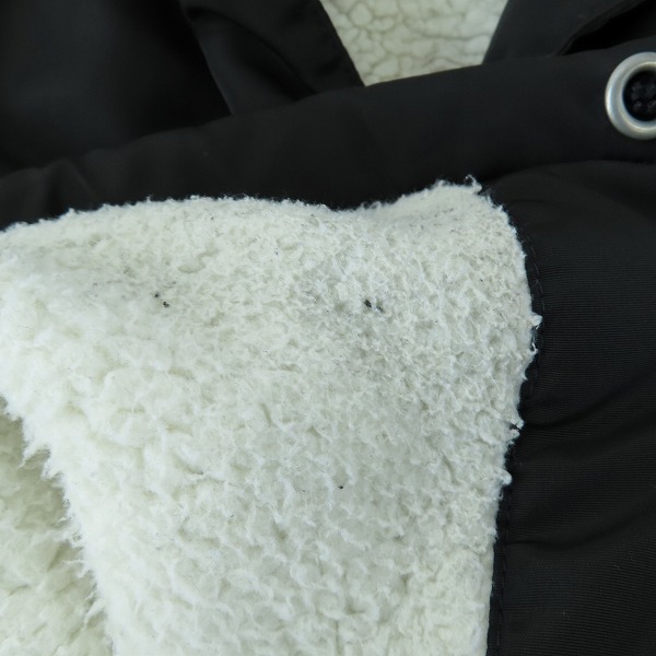 実際に弊社で買取させて頂いたChampion/チャンピオン 裏ボア コーチジャケット ブラック /Lの画像 8枚目