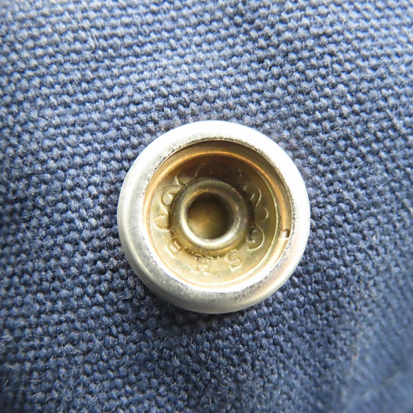 実際に弊社で買取させて頂いたHERMES/エルメス エールライン キャンバス トートバッグ/ハンドバッグ ネイビーの画像 7枚目