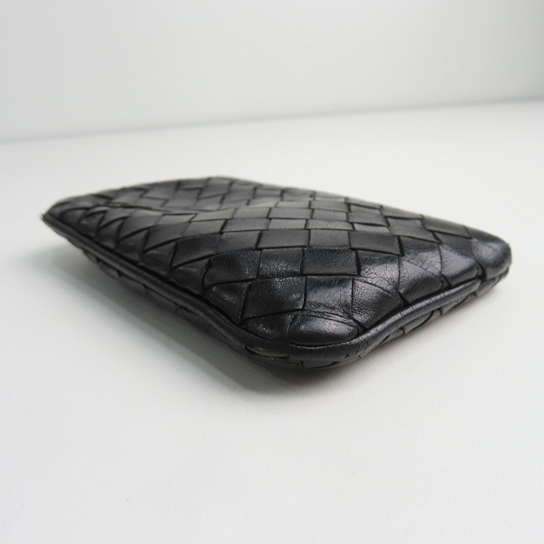 実際に弊社で買取させて頂いたBOTTEGA VENETA/ボッテガヴェネタ イントレチャート レザー コインケースの画像 2枚目