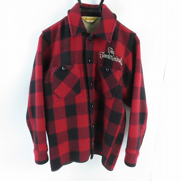 実際に弊社で買取させて頂いたTENDERLOIN/テンダーロイン ウール チェックジャケット/XS