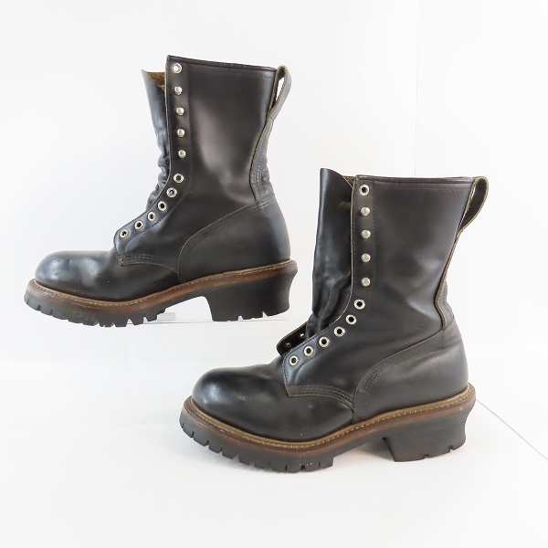 実際に弊社で買取させて頂いたRED WING/レッドウィング 羽根タグ PT91 ロガーブーツ 2218/8Dの画像 3枚目