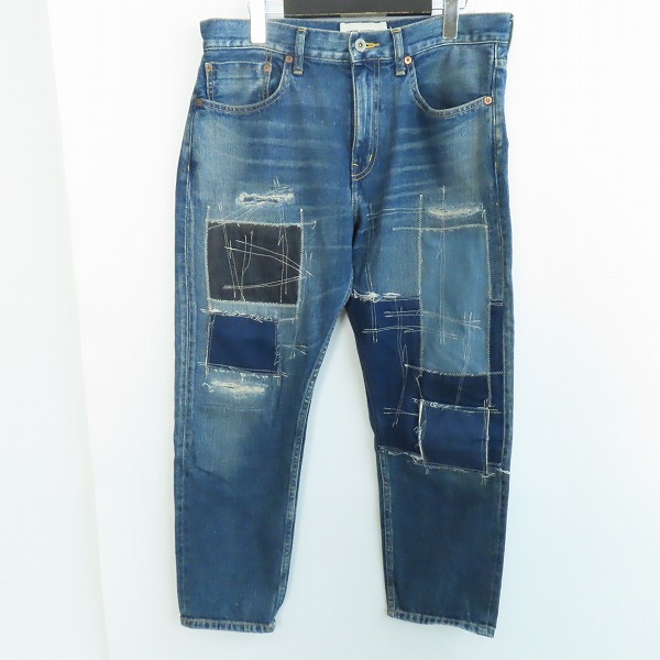 実際に弊社で買取させて頂いたJUNYA WATANABE COMME des GARCONS DENIM/ジュンヤワタナベコムデギャルソンデニム パッチワーク ジーンズ XG-P101/AD2020/S