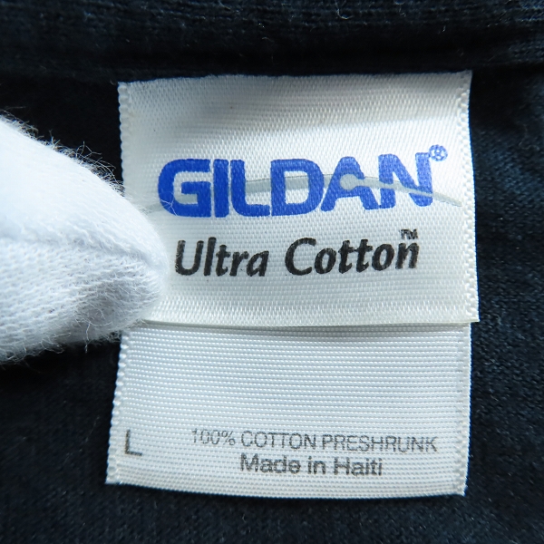 実際に弊社で買取させて頂いたGILDAN製 ASIA/エイジア Gravitas/グラヴィタス JAPAN TOUR バンドTシャツ/Lの画像 2枚目