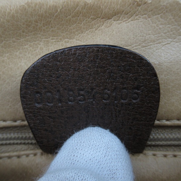実際に弊社で買取させて頂いたGUCCI/グッチ GG キャンバス ショルダーバッグ/ミニバッグの画像 6枚目