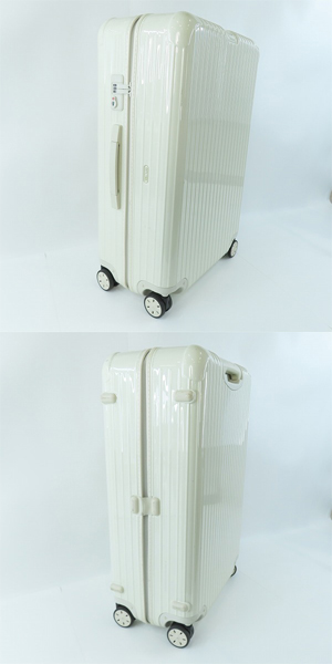 実際に弊社で買取させて頂いたRIMOWA×UNITED ARROWS別注/リモワ×ユナイテッドアローズ SALSA ECRU キャリーケース97L/810.90.531の画像 2枚目