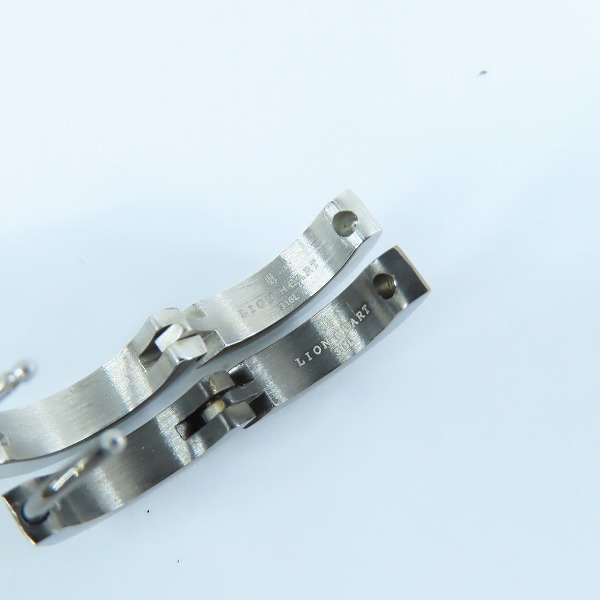 実際に弊社で買取させて頂いたLION HEART/ライオンハート THE EDGE カッティング フープ ピアス 3点セットの画像 3枚目