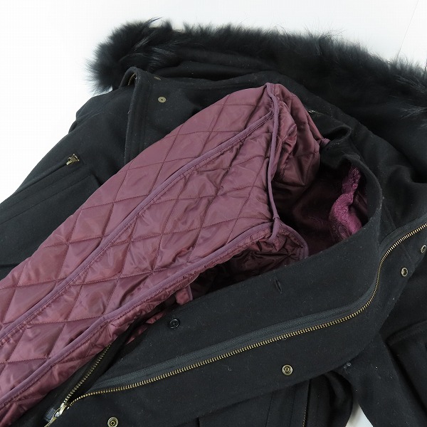 実際に弊社で買取させて頂いたNO ID./ノーアイディー ライナー付きメルトンモッズコート/2の画像 2枚目