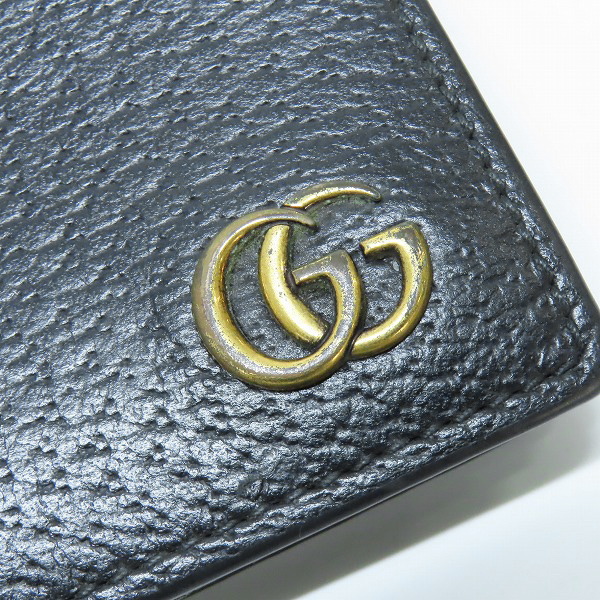 実際に弊社で買取させて頂いたGUCCI/グッチ GG Marmont Leather Card Case カードケース/名刺入れの画像 5枚目