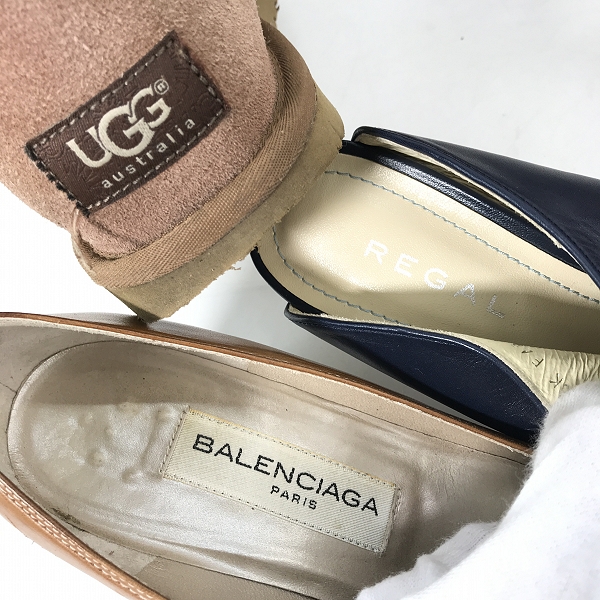 実際に弊社で買取させて頂いた【おまとめ】バレンシアガ/リーガル/アグ 等 パンプス/ショートブーツ/ファーサンダル 他 レディースの画像 1枚目