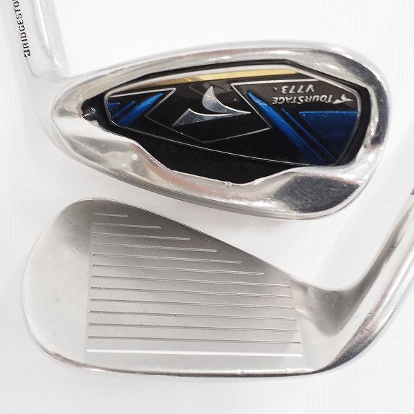 実際に弊社で買取させて頂いたBRIDGESTONE/ブリヂストン TOUR STAGE/ツアーステージ V773 メンズ ゴルフクラブ 13本セット FLEX:R キャディバッグ付の画像 5枚目