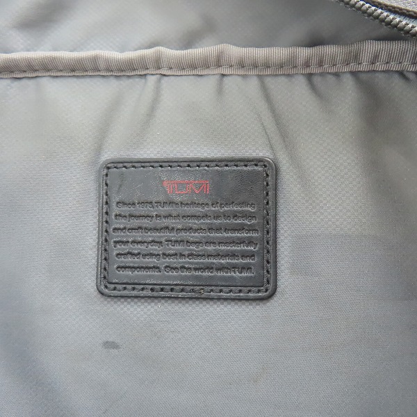 実際に弊社で買取させて頂いたTUMI/トゥミ ALPHA2 3WAY/ブリーフケース ショルダー バッグ 26180D2の画像 6枚目