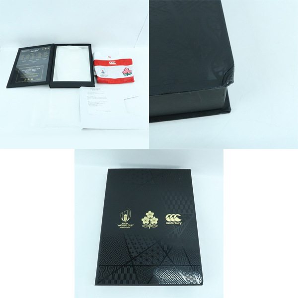 実際に弊社で買取させて頂いた【証明書付き】canterbury/カンタベリー ラグビー ワールドカップ 2019 日本代表 公式 オーセンティック ユニフォーム/XLの画像 8枚目