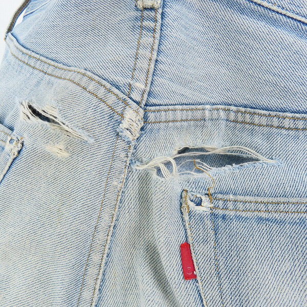 実際に弊社で買取させて頂いた【難あり】Levi's/リーバイス 501 ヴィンテージ 刻印6  ボタンフライ デニムパンツ/35の画像 8枚目