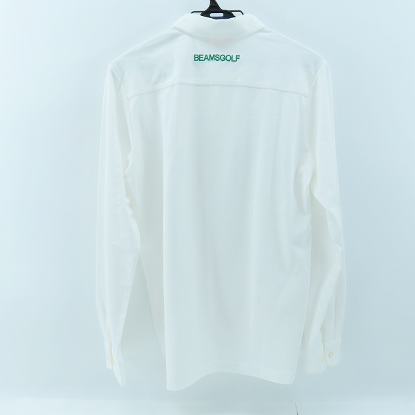 実際に弊社で買取させて頂いた【未使用】BEAMS/ビームス ゴルフ ポロシャツ 82-12-0040-444-01-18/Mの画像 1枚目