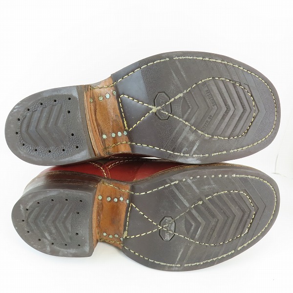 実際に弊社で買取させて頂いたWESCO/ウエスコ Jobmaster/ジョブマスター WO83467 レースアップブーツ 7.5Eの画像 2枚目