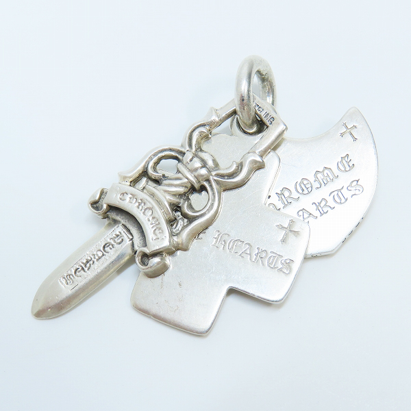 実際に弊社で買取させて頂いたCHROME HEARTS/クロムハーツ 3トリンケッツ/スリートリンケッツ